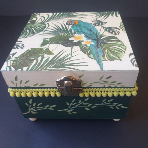 Caixinha "Papagaio" / "Parrot" little box