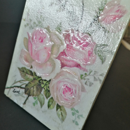 Placa "Rosas" / "Roses" plaque
