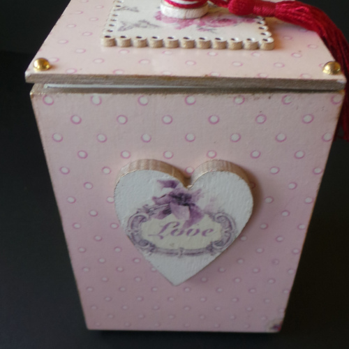 Caixa multiusos "Corações/Balões" / "Hearts/Balloons" multipurpose box