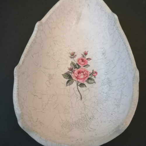 1/2 ovo cerâmica "Rosas" / "Roses" 1/2 ceramic egg