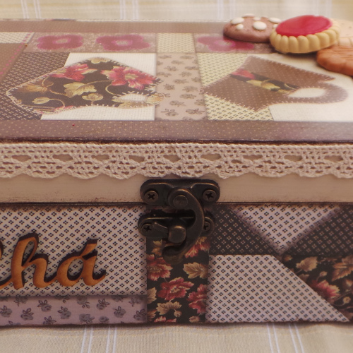 Caixa de chá "bolachas" / Tea box "Cookies"