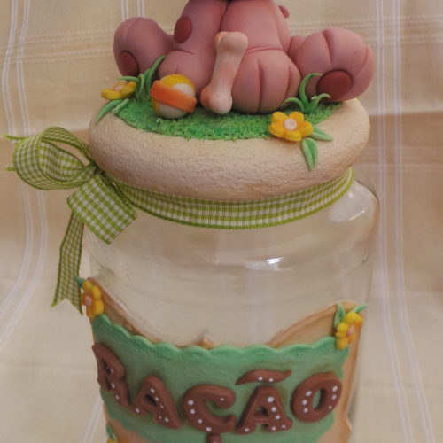 Frasco para ração / Jar for pet food
