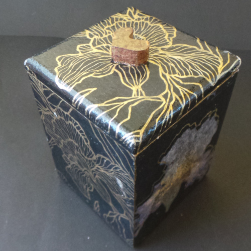 Caixa multiusos pequena "Preta" / "Black" small multipurpose box