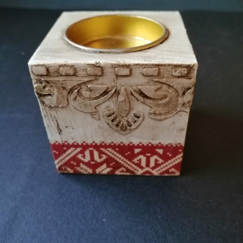 Suporte de vela vintage / Vintage candle holder