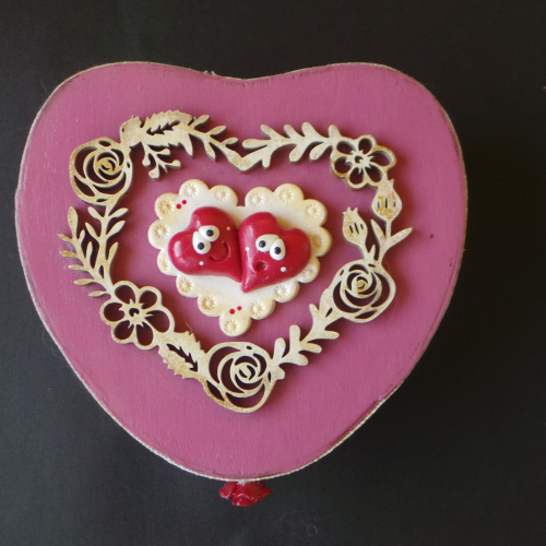 Caixa de bijuteria / Costume jewelry box