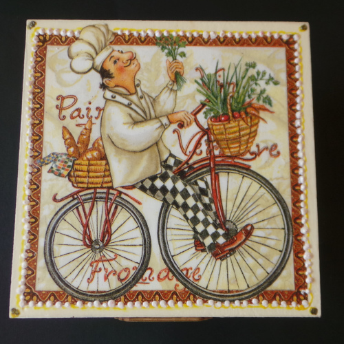 Caixa multiusos "Chef francês" / "French chef" multipurpose box (1)